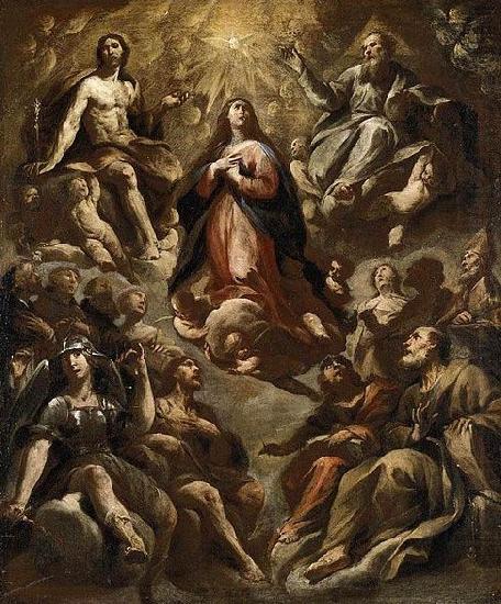 Assumption of the Virgin, Andrea Vaccaro